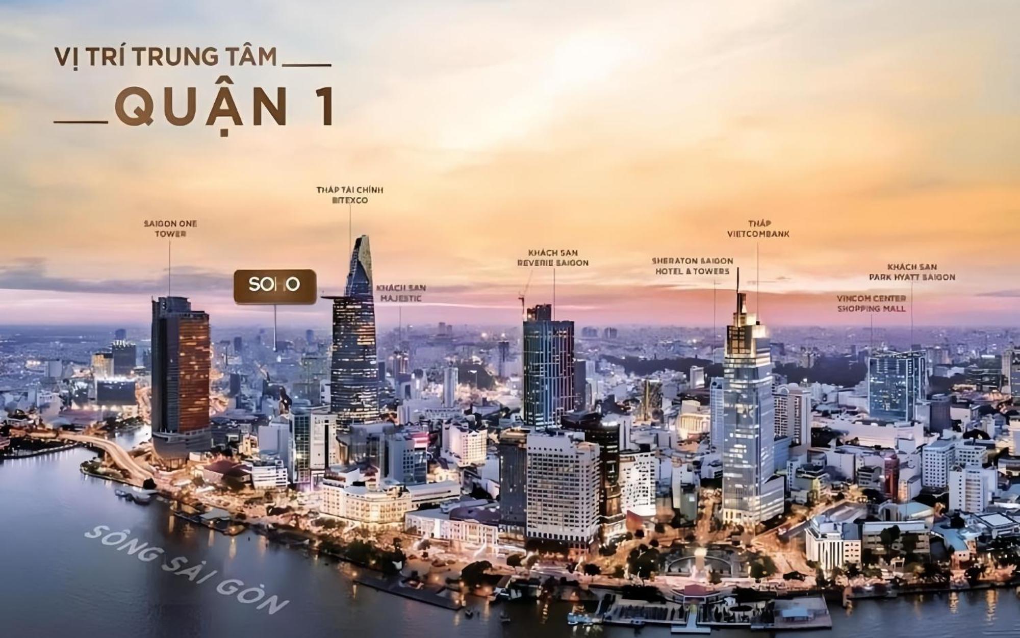 Soho Central Residence - City View - District 1 Ho Chi Minh-byen Eksteriør bilde