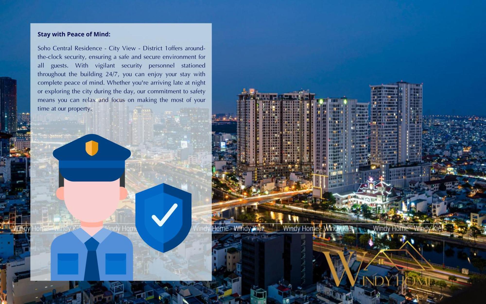 Soho Central Residence - City View - District 1 Ho Chi Minh-byen Eksteriør bilde