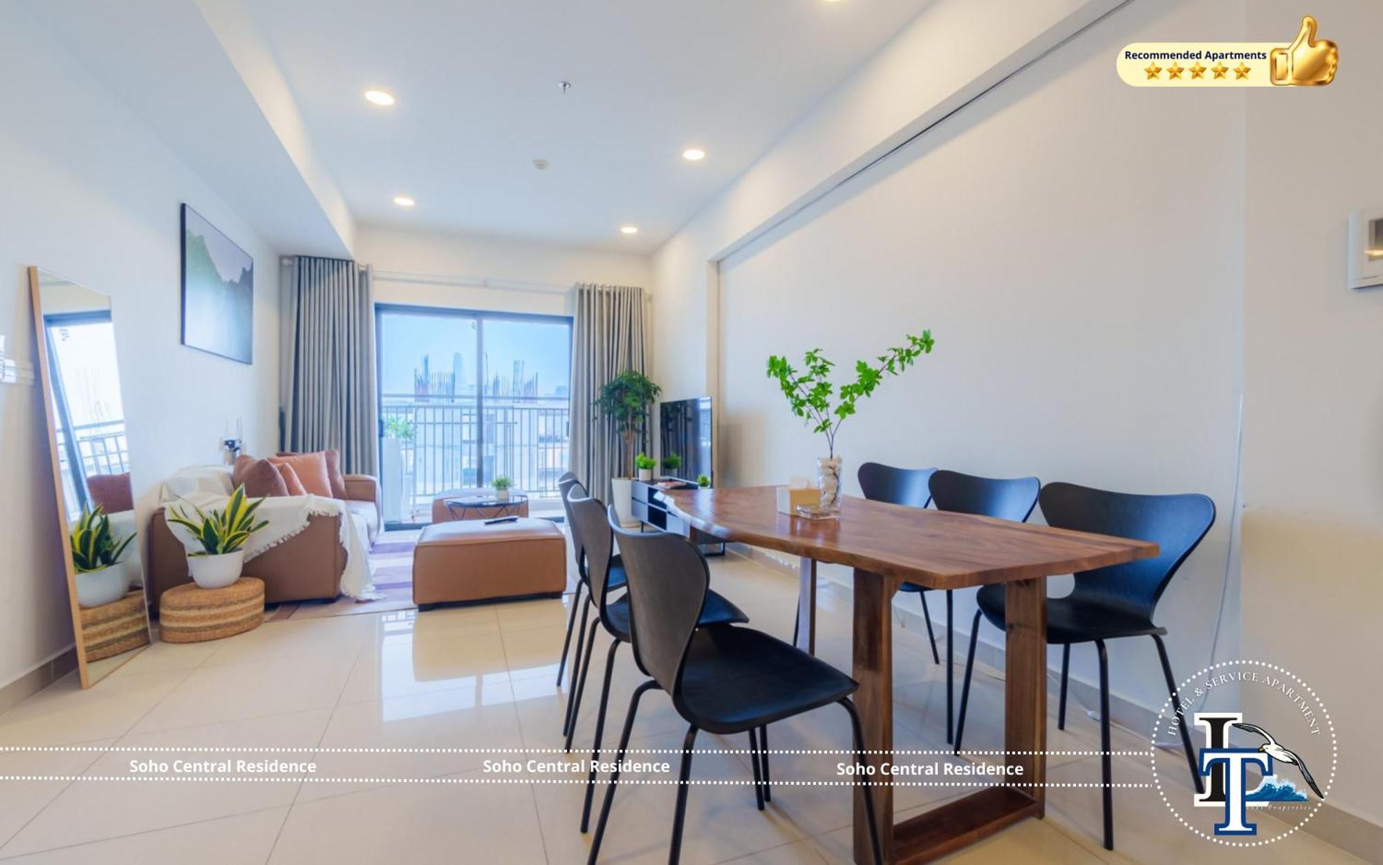 Soho Central Residence - City View - District 1 Ho Chi Minh-byen Eksteriør bilde